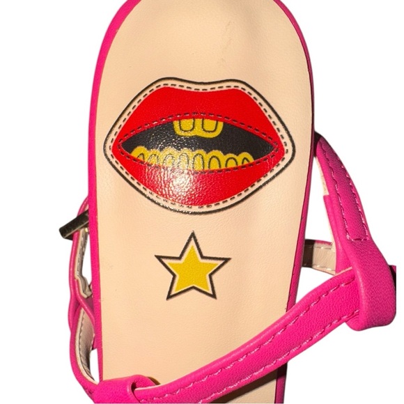 Hot Pink Platform Spiked Heels – Size 8 – NWOT – Bold Retro Statement Style - Picture 5 of 8